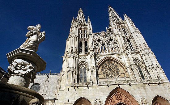 Fachada de Santa María. Catedral de Burgos. Foto Burgos.es
