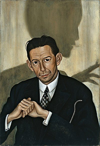 Christian Schad. Retrato del Dr. Haustein. 1928.