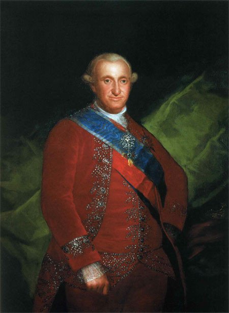 Carlos IV, rey de España. Francisco de Goya y Lucientes (1746-1828) 1789