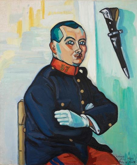 Enric C. Ricart. Retrat de Joan Miró. 1916