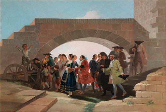 La boda. Francisco de Goya. Museo Nacional del Prado 