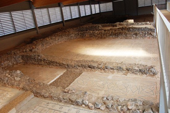 Yacimientos del Museo &#8216;Magna Mater&#8217; de las Villas Romanas de Cuevas de Soria. Foto Diputación de Soria