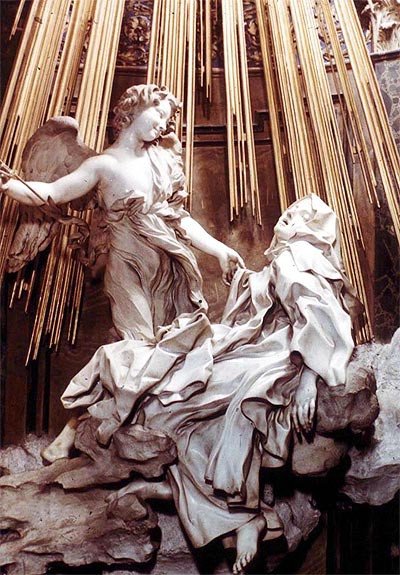 El Éxtasis de Santa Teresa. Gian Lorenzo Bernini. 1647&#8211;1652.