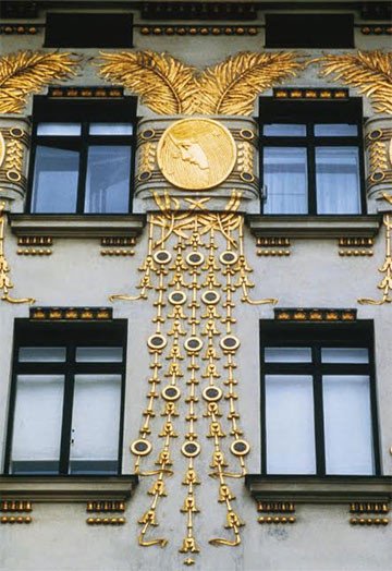 Art Nouveau. Detalle decorativo en la Wienzeile. ©WienTourismus/Hedwig Zdrazil