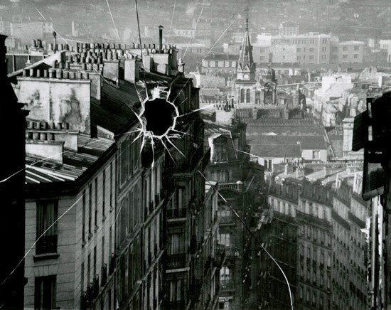 Placa rota, París, 1929. André Kertész
