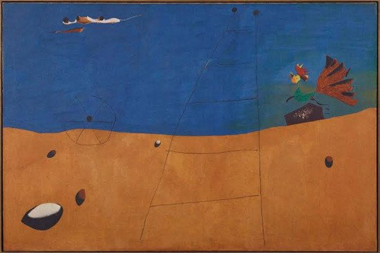 Paysage. Joan Miró. 1927