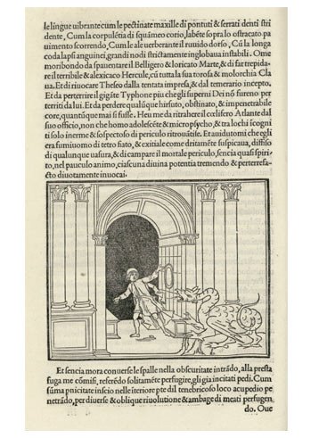 Hypnerotomachia Poliphili, Aldo Manuzio, 1499. BNE, INC/1324