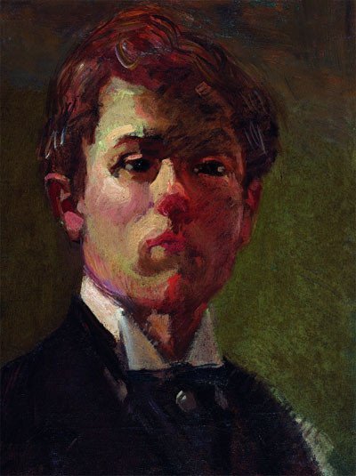 Raoul Dufy. Retrato del artista, 1898.