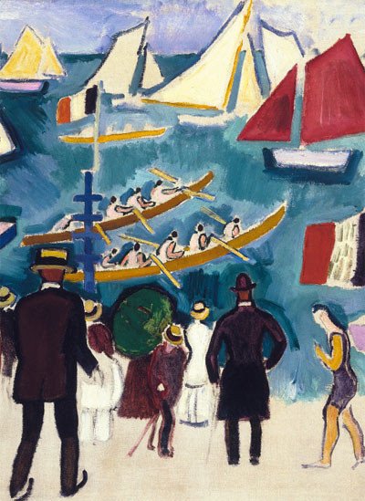 Raoul Dufy. Las regatas, c. 1908-1910 