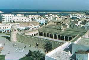 Sousse y la Gran Mezquita. guiarte-Turismo de Túnez. Copyright