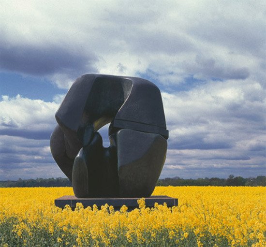 Pieza de bloqueo. 1963-1964. Henry Moore.