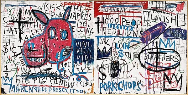 Jean-Michel Basquiat. El hombre de Nápoles (Man from Naples), 1982