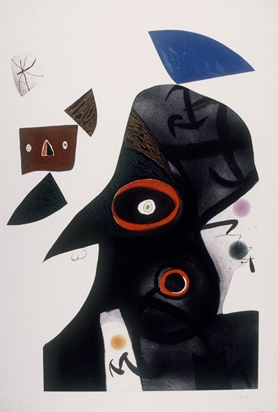 L´égyptienne, 1977. Joan Miró.