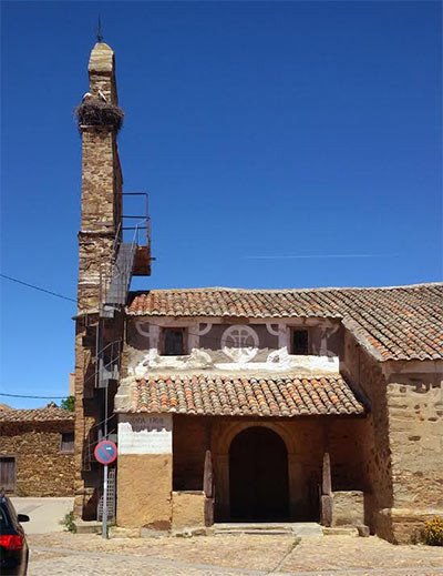 Iglesia de Santa Catalina de Somoza. Fotografía de Guiarte.com