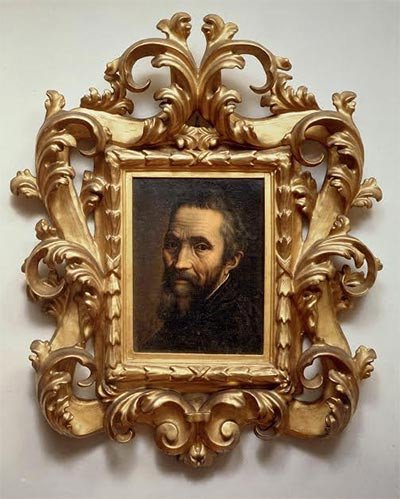 Retrato de Miguel Ángel. Atribuido a Marcello Venusti. 1535