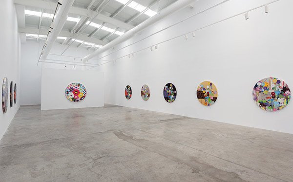 Takashi Murakami. Installation view, 2015. Art Projects Ibiza, Spain