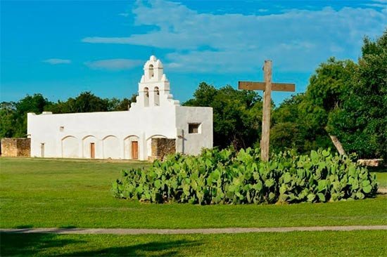 La misión de San Juan Capistrano atendió a los nativos de Coahuiltecan. National Park Service/UNESCO