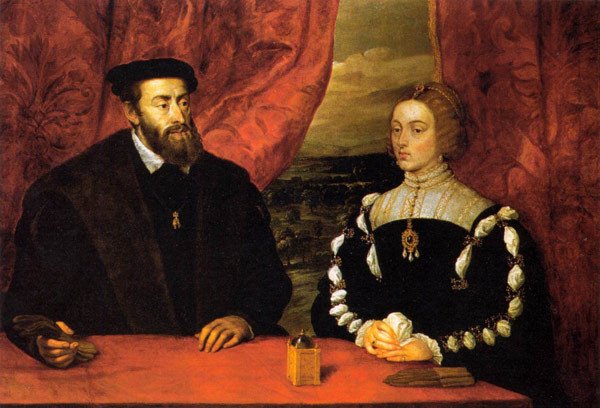 Peter Paul Rubens. Carlos V y la emperatriz Isabel. 1628.