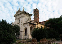 La iglesia de santa Francesca...