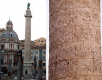 Columna Trajana. Imagen genera...