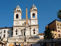 La iglesia de Trinità dei Mont...