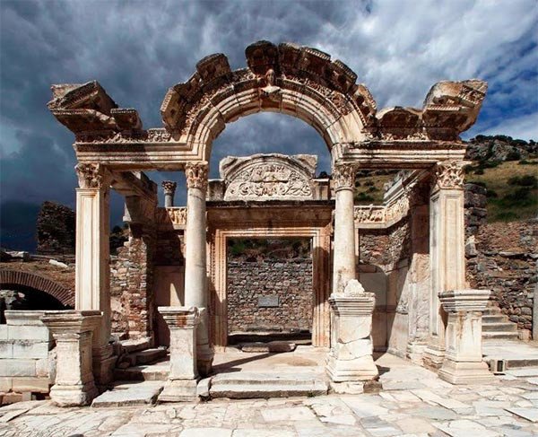 Librería de Adriano, en Éfeso. © Austrian Archaeological Institute/Celsus Library