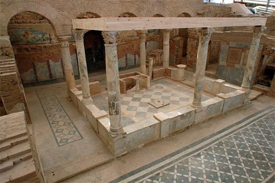 Interior de una de las casas de Éfeso. © Austrian Archaeological Institute//UNESCO