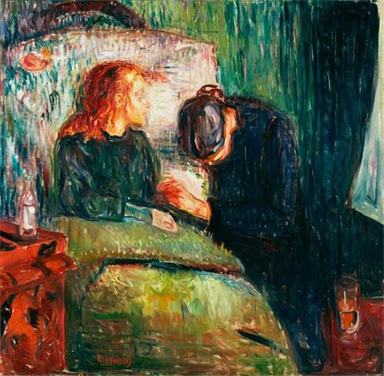 Edvard Munch. La Niña enferma. Tate, presented by Thomas Olsen. Tate London 2014 Munch Museum. Edvard Munch. Arquetipos Museo Thyssen-Bornemisza