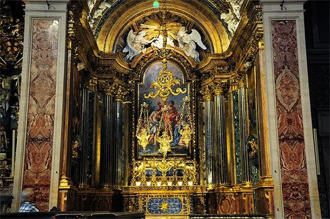 La joya barroca de Lisboa: la capilla de San Sebastián. Imagen de Beatriz Álvarez para Guiarte.com
