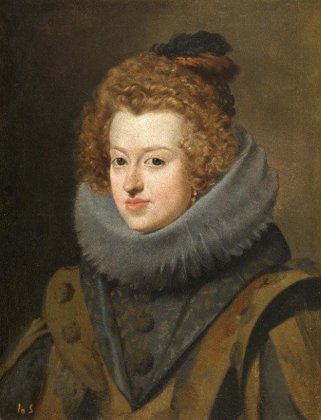 Diego Velázquez. María de Austria, reina de Hungría. 1628-1630.