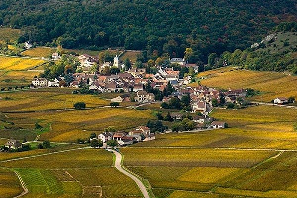 Chambolle Musigny, entre los viñedos. © Michel Joly/UNESCO