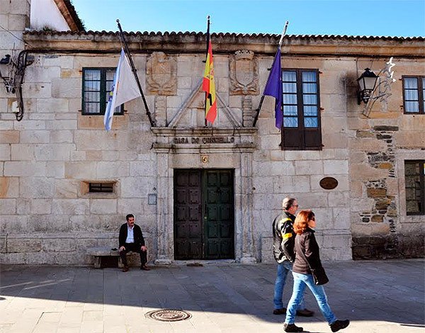 La noble Casa do Concello de Mellid. Imagen de Guiarte.com