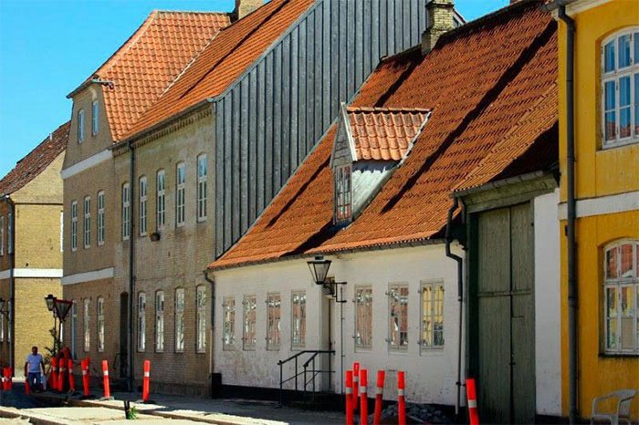 Típica arquitectura de Christiansfeld. © Kolding Kommune/UNESCO