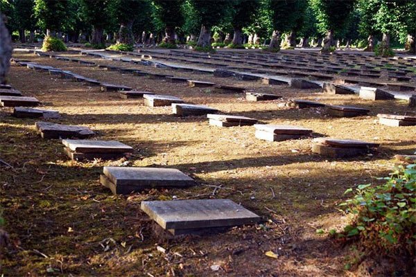 El cementerio de Christiansfeld. © Kolding Kommune/UNESCO