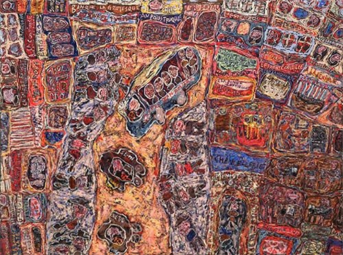 Jean Dubuffet. Le commerce Prospère, 1961. Museum of Modern Art, New York, Mrs. Simon Guggenheim Fund © 2015, ProLitteris, Zürich Foto: © 2015. Digital image, The Museum of Modern Art, New York/Scala,
