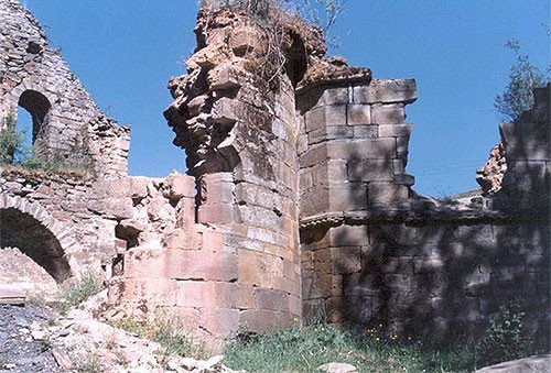 Ruinas del monasterio de Montealegre. Imagen de Guiarte.com