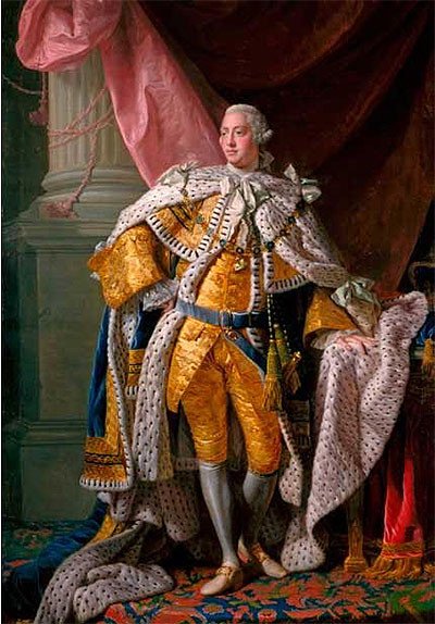 Allan Ramsay, George III, c.1761-2.  Royal Collection Trust / (C) Her Majesty Queen Elizabeth II 2016. Scottish Artists 1750-1900: From Caledonia to the Continent