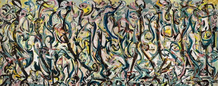 Jackson Pollock (1912-1956). Mural, 1943.