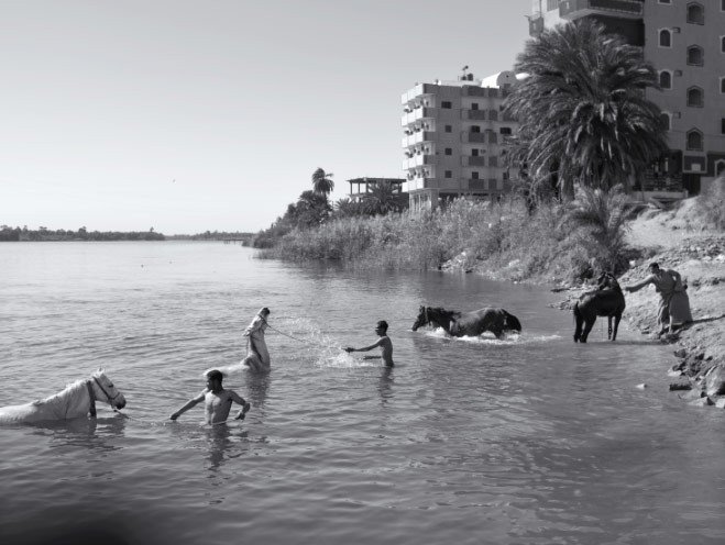 En las orillas del Nilo. Samuel Aranda.