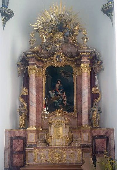Altar mayor de la Iglesia de Jesús. Foto Guiarte.com
