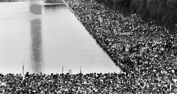 Marcha sobre Washington, Washington D.C., 1963. Bruce Davidson.