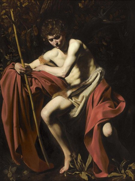 San Juan Bautista en el desierto. 1602. Michelangelo Merisi Caravaggio.