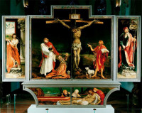 El retablo de Issenheim, pinta...