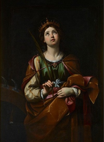 Santa Catalina. Guido Reni. 1606.
