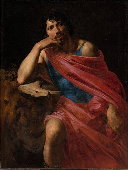 Valentin de Boulogne. Samson. 1630-31. The Cleveland Museum of Art.
