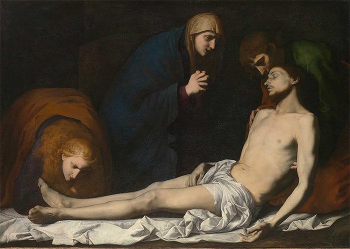Lamentación de la muerte de Cristo. Georges de la Tour. The National Gallery, London
