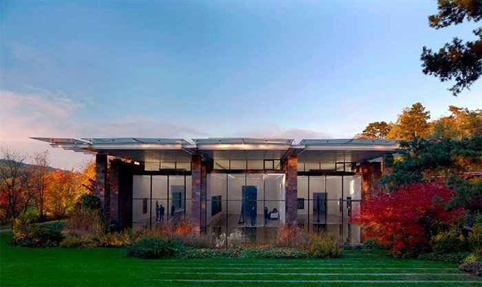 Edificio de la Fundación Beyeler, obra de Renzo Piano, Foto: Mark Niedermann