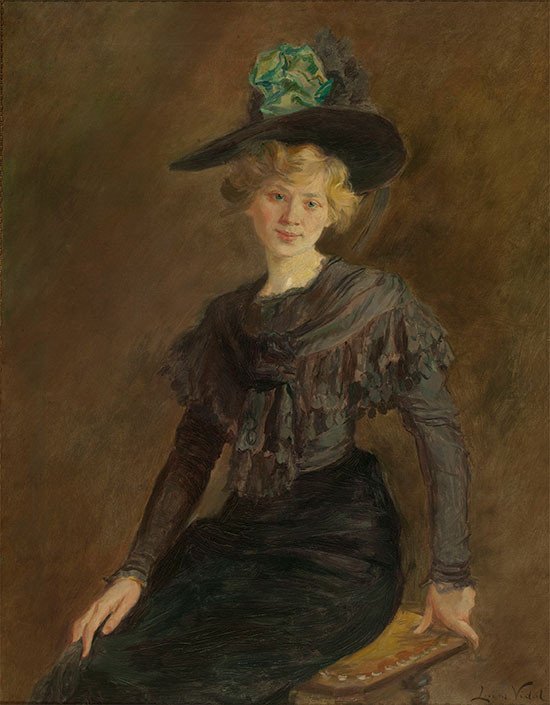 Lluïsa Vidal, Retrato de Carlota Vidal, hacia 1906
