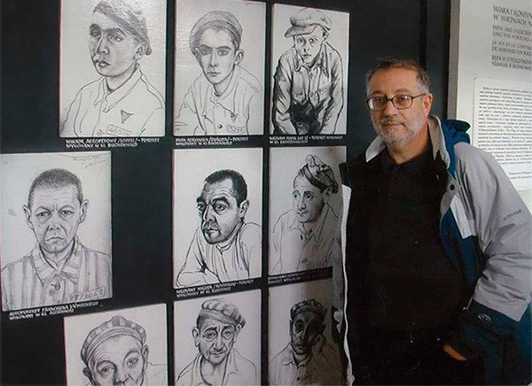 El autor de Arte en las Alambradas, Francisco Agramunt Lacruz. Guiarte.com