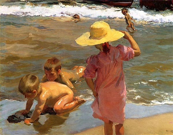 Niños en la playa, 1903. Joaquín Sorolla.